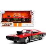 1970 Dodge Charger R/T &quot;Voodoo Charger&quot; Red and Black &quot;Bigtime Muscle&quot; S... - €41,25 EUR
