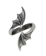 Alchemy Gothic A Night with Goethe Bat Wing Wrap Ring Fine English Pewte... - $24.95