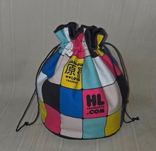 Harajuku Lovers Fragrance Draw String Lined Tote Bag Purse tote travel - $9.89