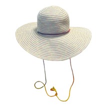 BP. Multicolor Stripe Wide Brim Hat with Chin Cord – One Size – Festival... - $19.00