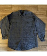 Vintage Patagonia Organic Cotton Long Sleeve Button Up Shirt Plaid Size XL - $982.29 MXN
