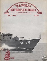 Warship International Magazine Vol 13 No 2 1976 Vf Rare - £10.35 GBP