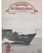 WARSHIP INTERNATIONAL MAGAZINE VOL 13 NO 2 1976 VF RARE - £10.18 GBP
