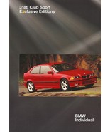1996 BMW 318ti CLUB SPORT EDITION brochure catalog folder US 96 - £9.87 GBP