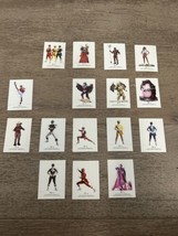 16 VINTAGE 1995 POWER RANGERS MERLIN COLLECTION CUTOUTS #2-#18 (No #7) - £9.59 GBP