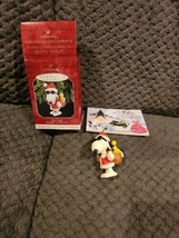 Hallmark Peanuts Ornament Spotlight on Snoopy Joe Cool Santa #1 in Series 1998 - £11.90 GBP