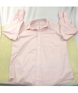 Brooks Brothers Mens Pink Non-Iron Supima Cotton Dress Shirt Madison Fit... - $17.10