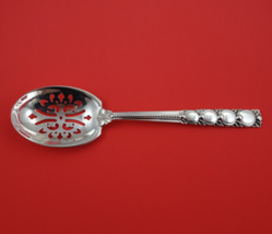 Exposition by Tiffany and Co Sterling Silver Ice Spoon Pierced 10&quot; Rare Heirloom - £706.97 GBP