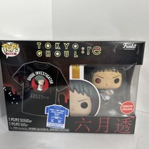 FUNKO POP TEES: Tokyo:re Ghoul Ghoul Investigtor Figure xl  GameStop NEW - £19.59 GBP