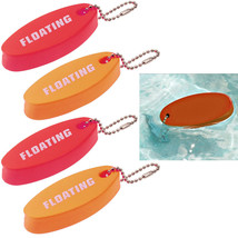 4 Pack Foam Floating Keychain Float Key Ring Key Float Boating Fishing S... - £17.57 GBP