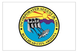 Bullhead City Arizona Flag Sticker Decal F807 - £1.45 GBP+