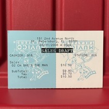 Shes The Man Muvico Movie Theaters Ticket Stub Amanda Bynes Vintage 2006 - $13.49
