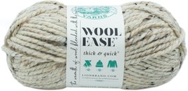 Lion Brand Wool Ease Thick and Quick Yarn Grey Marble 1 Pack of 1 Skein - $731.88 MXN