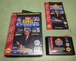 ESPN Baseball Tonight Sega Genesis Complete in Box - £5.46 GBP