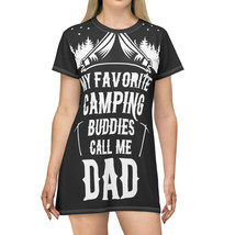 My Favorite Camping Buddies Call Me Dad | 100% Polyester All-Over-Print ... - £34.17 GBP+