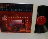 JUSSI BJOERLING/ ROBERT MERRILL Great Operatic Arias LP RCA LM-1841 mono... - $35.23