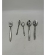 Oneida CAMLYNN 5 piece Serving Accessories Pieces Slotted Spoon, Meat Fork, - £17.83 GBP