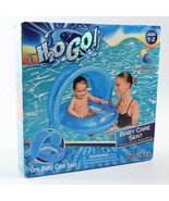 H2O Go! Inflatable Baby Care Seat Pool Floatation Blue Ages 1-2 UV Sunsh... - $10.69