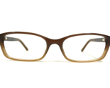 Burberry Eyeglasses Frames B2073 3369 Brown Rectangular Full Rim 53-16-135 - £74.56 GBP