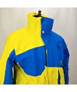 Men&#39;s Salomon ClimaPro 10,000 Yellow Blue Jacket  Small - £40.48 GBP