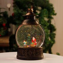 12.2" Christmas Musical Snow Globe Lantern with Timer Battery Operated USB - €20,68 EUR 12.2" Christmas Musical Snow Globe Lantern with Timer Battery Operated USB - €20,68 EUR