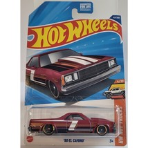 Hot Wheels &#39;80 El Camino 43/250 HW Hot Trucks Series Burgundy 4/10 - $6.65