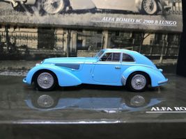 Diecast Car 1/43 scale Minichamps &quot;ALFA ROMEO 8C 2900 B LUNGO&quot; Light Blue  - $60.00