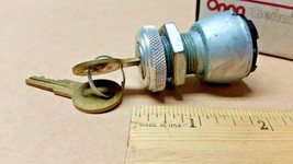 Key SELECTOR keyed Switch -2 position 308-0030 308-30 Onan ALL-LOCK CO  NOS - $23.90