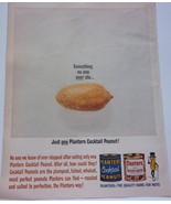 Planters Cocktail Peanuts Magazine Print Advertisement 1962 - $3.99