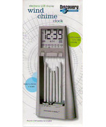 Discovery Channel Wind Chimes Digital Desk Clock *NEW* [754416]