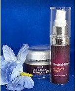 Collagen Retinol, Anti Wrinkle Face Solution and Revital-Eyes Anti-Aging... - £37.80 GBP