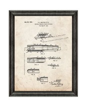 Variable Frequency Pulse Jet Engine Patent Print Old Look with Black Woo... - $24.95+