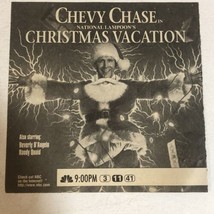 Christmas Vacation TV guide Vintage Print Ad Chevy Chase Randy Quaid Tpa5 - £4.67 GBP