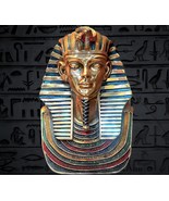 Incredible golden Pharos mask of King Tutankhamun, Gold leaf Tutankhamun... - $5,307.66 MXN
