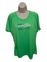 2019 New Balance NYRR Shape Half Marathon Womens Green XL Jersey - £15.78 GBP