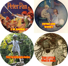 J. M. Barrie / Peter Pan / Lot of 4 Mp3 (READ) CD Audiobooks Children&#39;s - £7.72 GBP