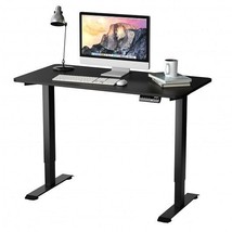 Electric Height Adjustable Standing Desk with Memory Controller-Black - Color: B - $7,630.22 MXN