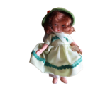 Nancy Ann Storybook Doll #111 Little Joan Orginal Box Paper Tag Green Dress - £15.75 GBP