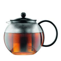 Bodum Assam Medium Tea Press with Plastic Filter, Black, 1.0 l, 34 oz. - $49.24