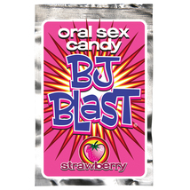 BJ Blast Blow Jobs Oral Sex Candy Pop Rocks, Strawberry Flavors 6 packs - £10.29 GBP