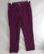 Sonoma Style+Life Petite Women&#39;s Fuchsia Corduroy Bootcut Jeans Size 8P - £9.13 GBP