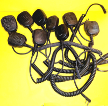 *100% UNTESTED* LOT OF 9 IMPACT PRSM-HD2-NC RADIO SPEAKER MICROPHONE PTT... - $210.89