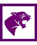 Carolina Panther Style Design Stencil, 12-Inch, Reusable Mylar Cutout, I... - $20.09 CAD