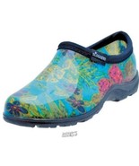 Principle Plastics Sloggers Women&#39;s Shoe Garden Blue Print Size 10 - $51.73 CAD