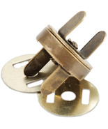 Sunbelt Magnetic Purse Snap 18mm 1/Pkg Antique Brass - €5,46 EUR