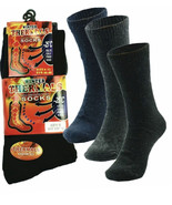 3 Pairs Mens Acrylic Nylon Winter Warm Thermal Cushioned Work Boot Socks... - $25.09 CAD