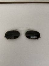 CERUTTI 1881 Gold Eyeglasses Clip on Sunglasses Frame C2578 48-18 - €17,36 EUR
