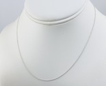 Tiffany &amp; Co 18” Sterling Silver Chain Necklace - $139.00