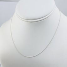 Tiffany &amp; Co 18” Sterling Silver Chain Necklace - $139.00