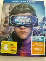 Ready Player One w/ Slipcover (Blu-ray/DVD, 2018) (digital code expired) - £3.92 GBP
